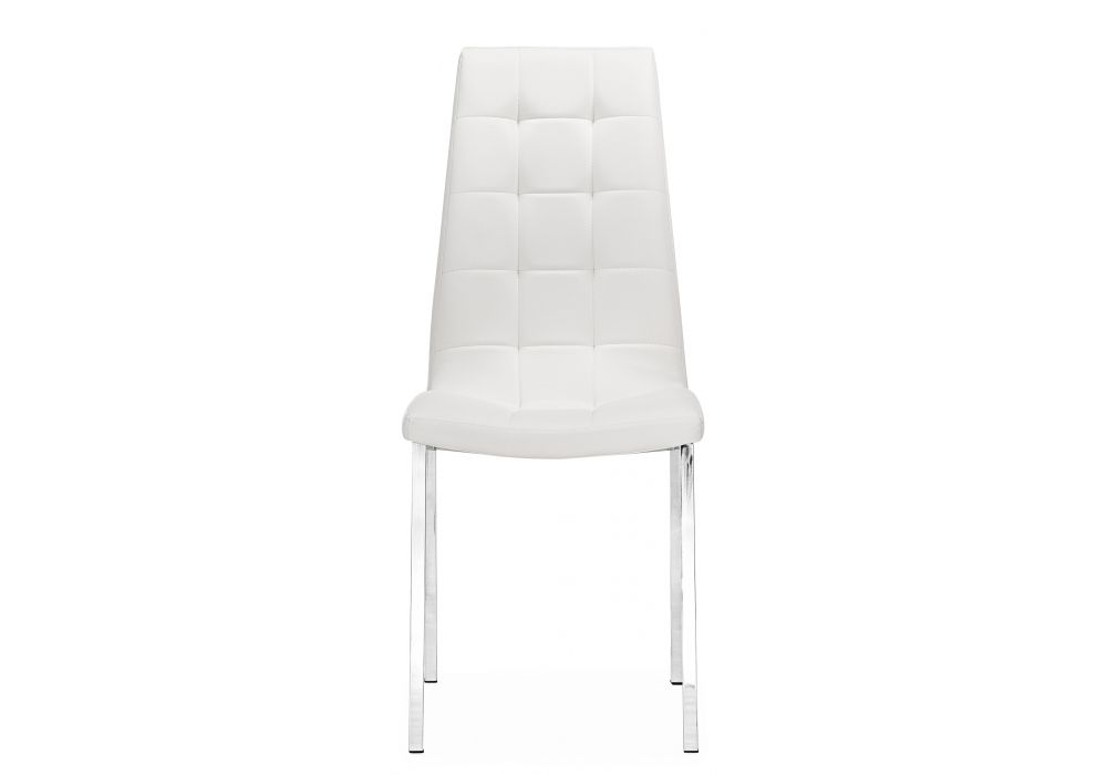 Стул на металлокаркасе DC2-092-2 white / chrome