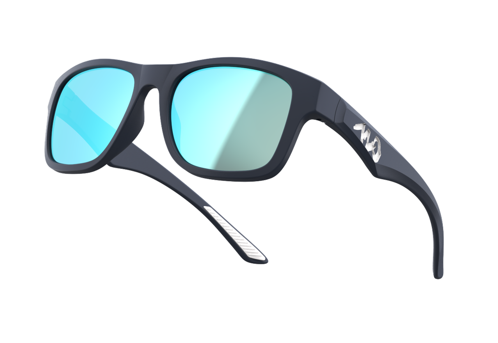 Спортивные очки 720armour Fabio / Matte Black / Smoke Lake Blue Lens