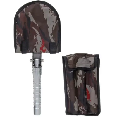 Набор туристический 4 предмета, лопата, огниво, нож, отвертка, в чехле QH004