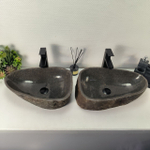 Раковина из речного камня ПАРА! RS-64964 53*34*14 0866
