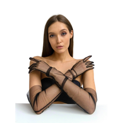 Эротические перчатки из фатина