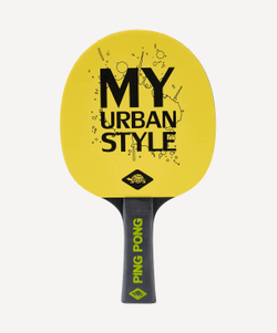 Набор для настольного тенниса My Urban Style, 1 ракетка, 4 мяча, чехол