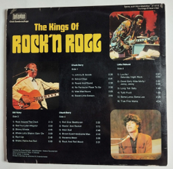 Винтажная виниловая пластинка LP Сборник The Kings Of Rock n Roll (Germany 1972) (Bill Haley, Little Richard,Chuck Berry)