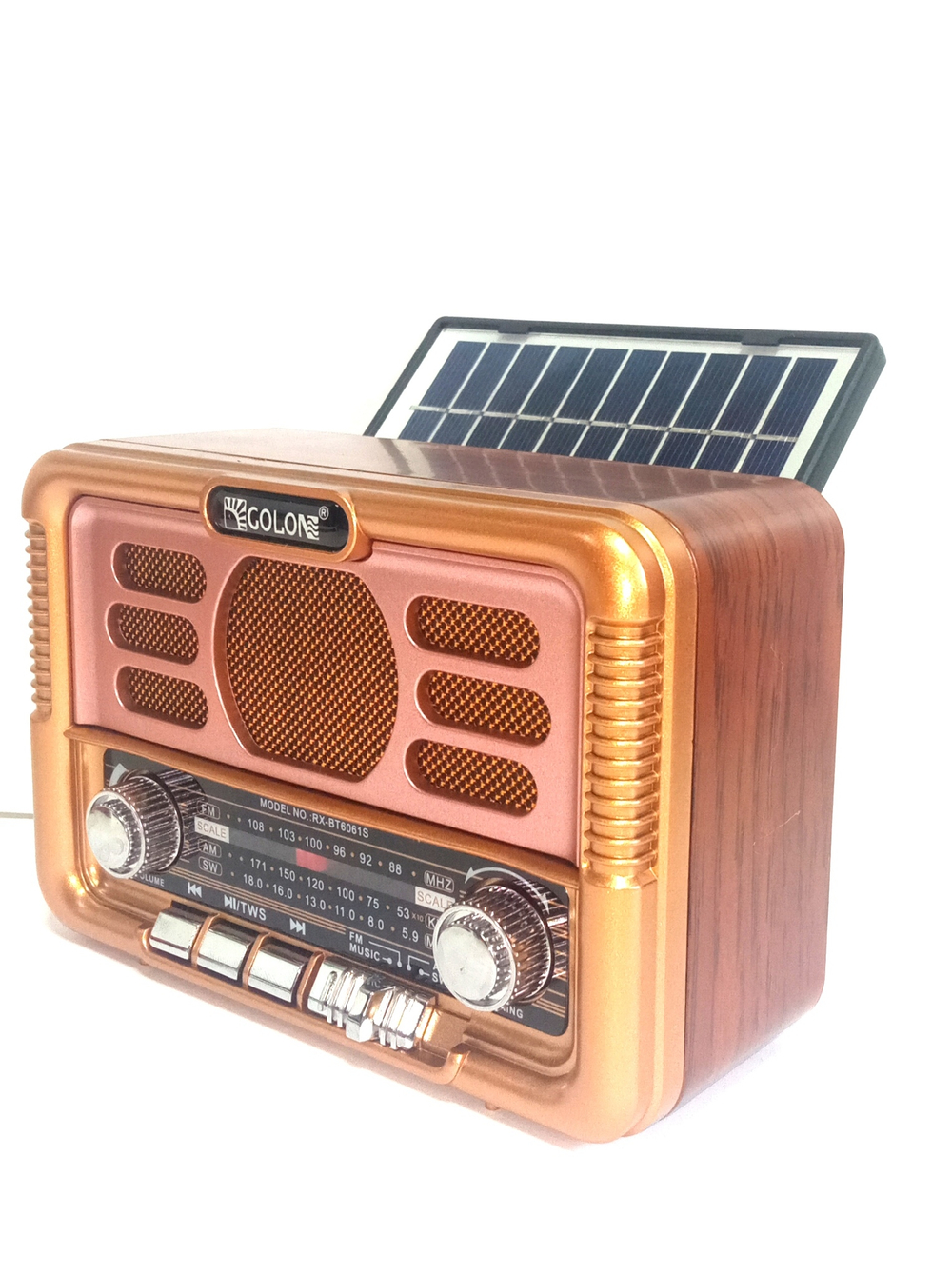 Радиоприемник Golon RX-BT6061S Solar Power