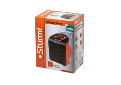 Тепловентилятор STURM FH2001 2000Вт,3реж,рег.термостат,защита от перегрева