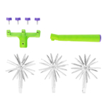 Культиватор садовый, 3 пары колес, съемная рукоятка (для одной пары колес) Palisad