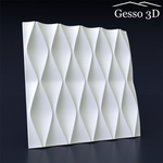 Гипсовая 3D панель Глобула
