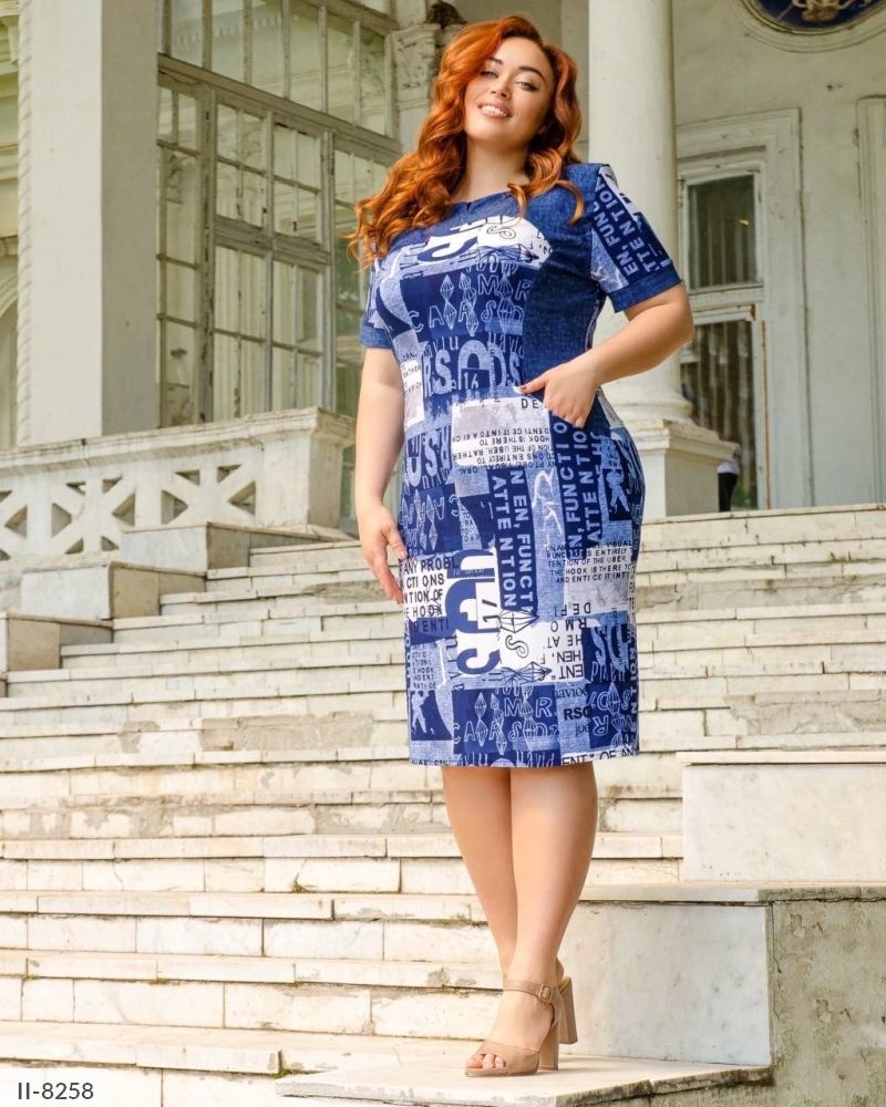 Платье II-8258 Фабрика Моды