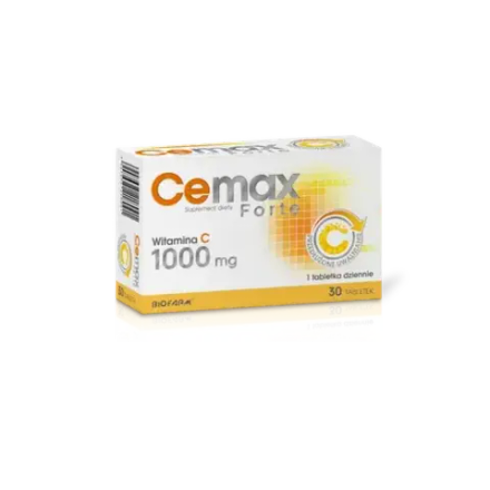 Цемакс Форте - 1 г, биологически активная добавка, 30 таблеток