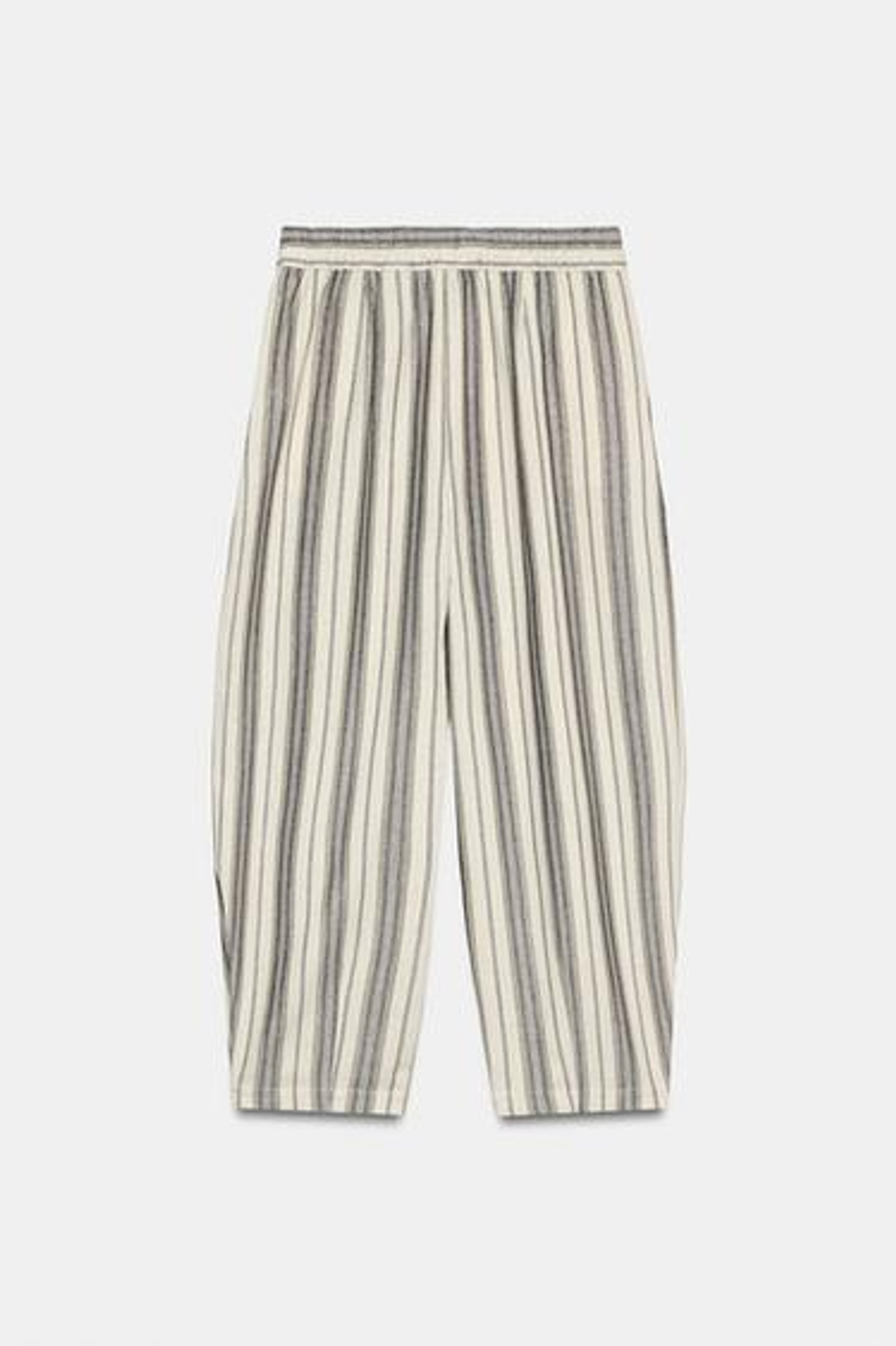 Пижамные брюки в полоску из коллекции ZW - ZARA