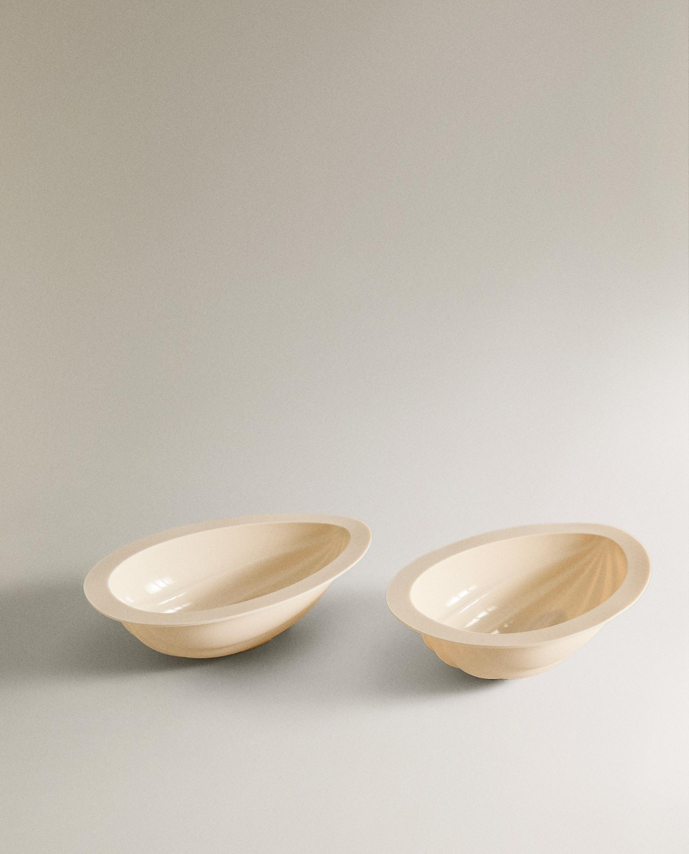 Zara Home кулинарная форма из силикона, цвет кремовый, 18 см