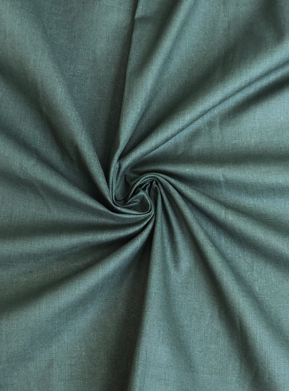 плательная лен, зеленый темный linen/cotton BST3488