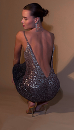 Платье "Перфоманс" пайетки градиент