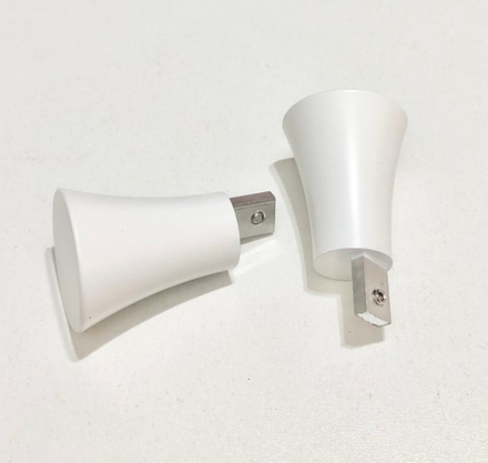 Наконечники Доминика Коломбо d20 мм, цвет белый