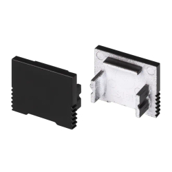 Заглушка SL-SLIM-H13M BLACK глухая (Arlight, Пластик) 034001