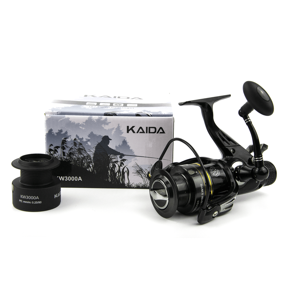 Катушка безынерционная с байтраннером Kaida KW (3000, 6+1BB, мет. шпуля)