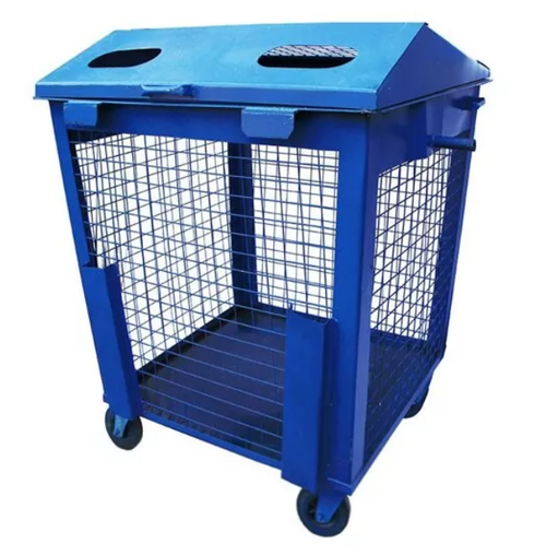 Контейнер для раздельного сбора отходов V=0.8 м3 сетчатый.