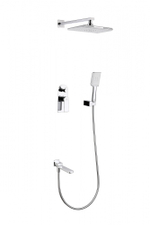 07165 Смеситель встраиваемый для душа с 3-функ. (ХРОМ) GANZER (6/1шт)