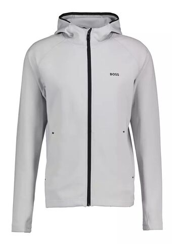 Мужская теннисная кофта BOSS Sicon Active - серый