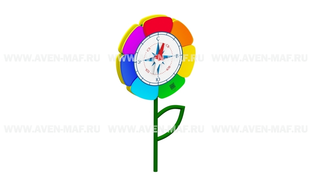 Панно игровое Часы/компас