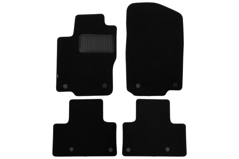 Коврики в салон для MERCEDES-BENZ GL-Class X164 2006-2009, 2009-2012, внедорожник , 4 шт. (текстиль) KLEVER02342101210KH