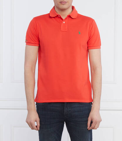 поло POLO RALPH LAUREN - оранжевый(710804077)