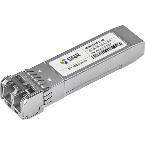 Оптический трансивер SNR SFP+ 10G CWDM 60 км (1270 нм) (SNR-SFP+C27-60)