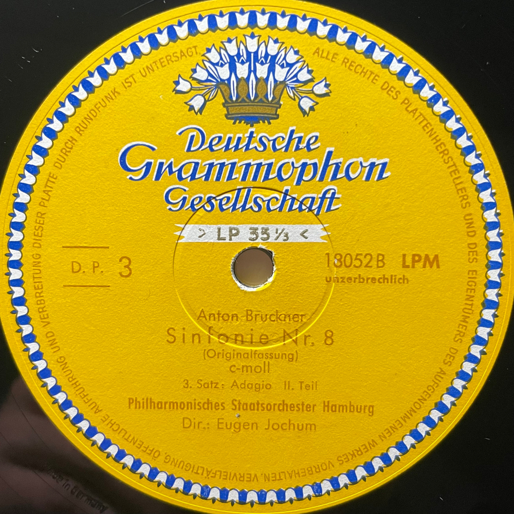 Брукнер - Симфония № 8 до минор 2-я часть и 3-я часть (Германия 1961г.)