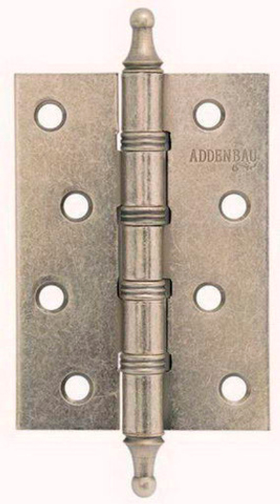 Петля ADDENBAU 100х70х2,5 4W AGED SILVER