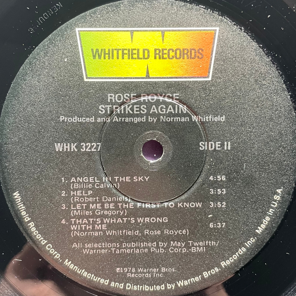 Rose Royce ‎– Strikes Again (США 1978г.)
