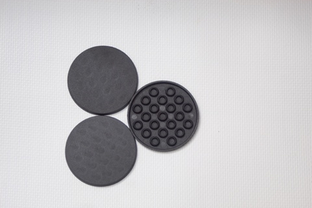 Круглая ровная база 55 мм — 5 шт.