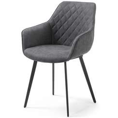 Стул Aminy графитовый