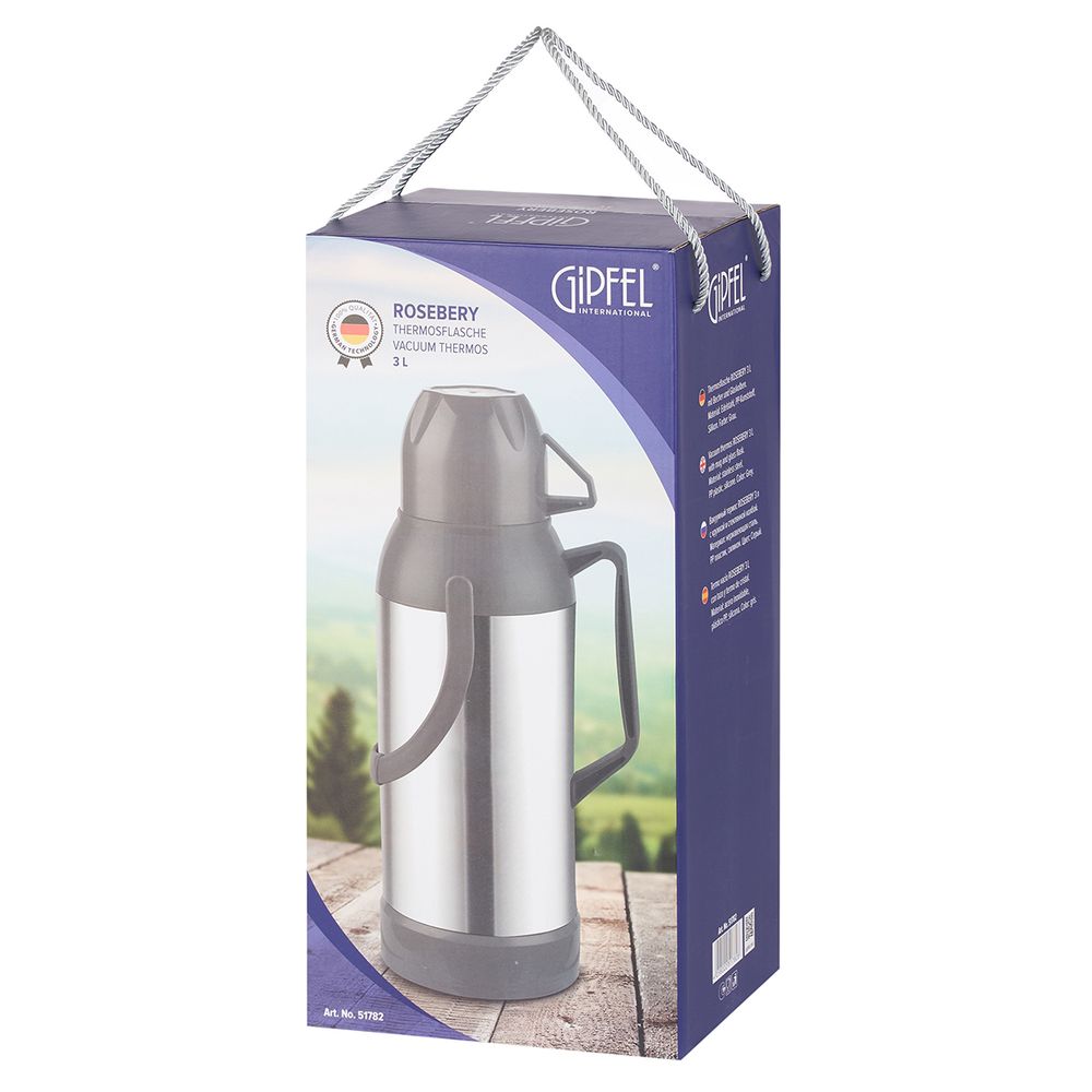 Термос со стеклянной колбой Gipfel Rosebery 51782 3 л