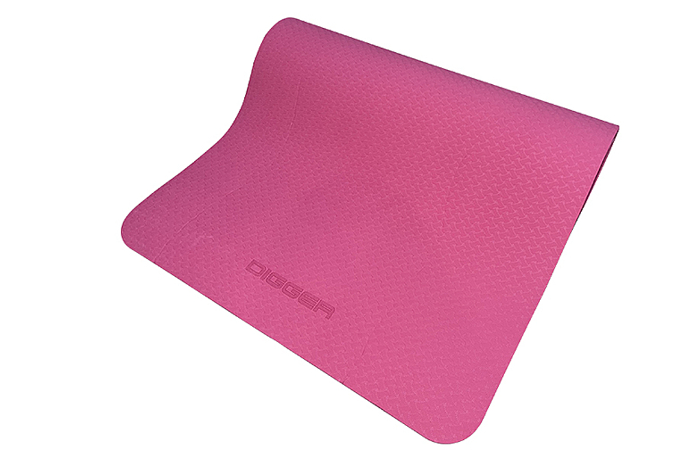 Коврик для йоги TPE 6мм, красный Hasttings Digger HD22D1B