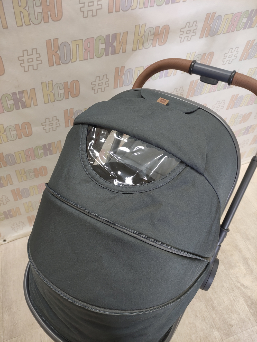 Коляска модульная Happy Baby Mommer Pro Dark grey nova