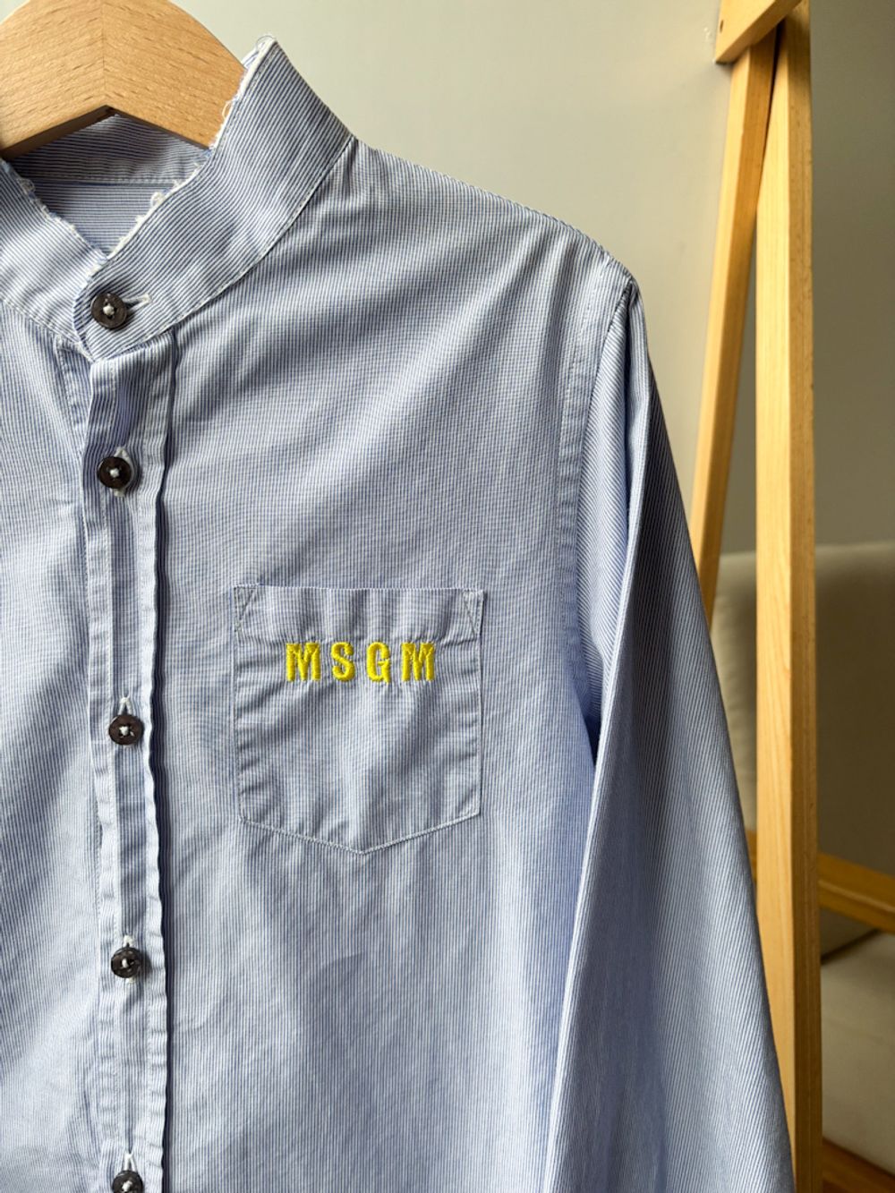 Хлопковая рубашка MSGM, 140