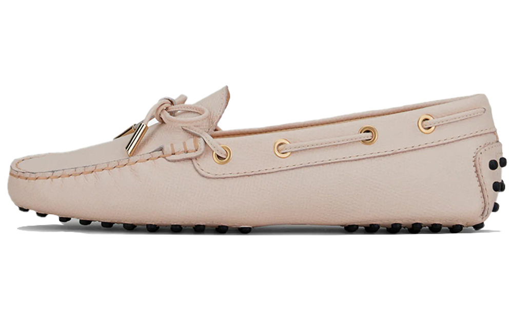 TOD"S Bow-detail Leather Loafers