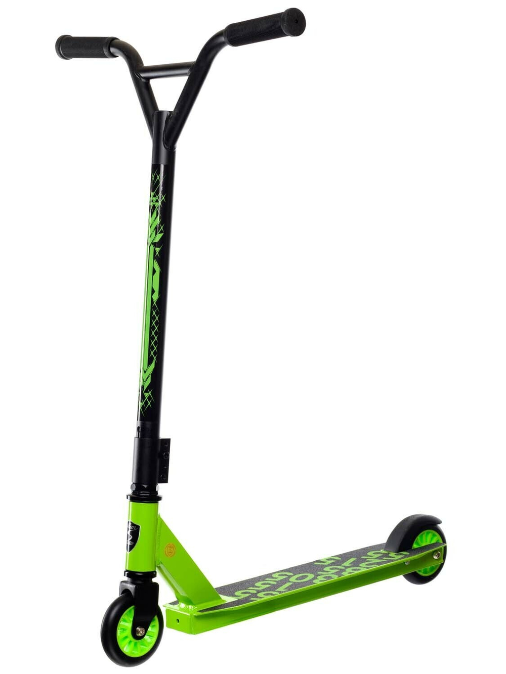 Трюковой самокат Urban Scooter Extreme Numbers зеленый
