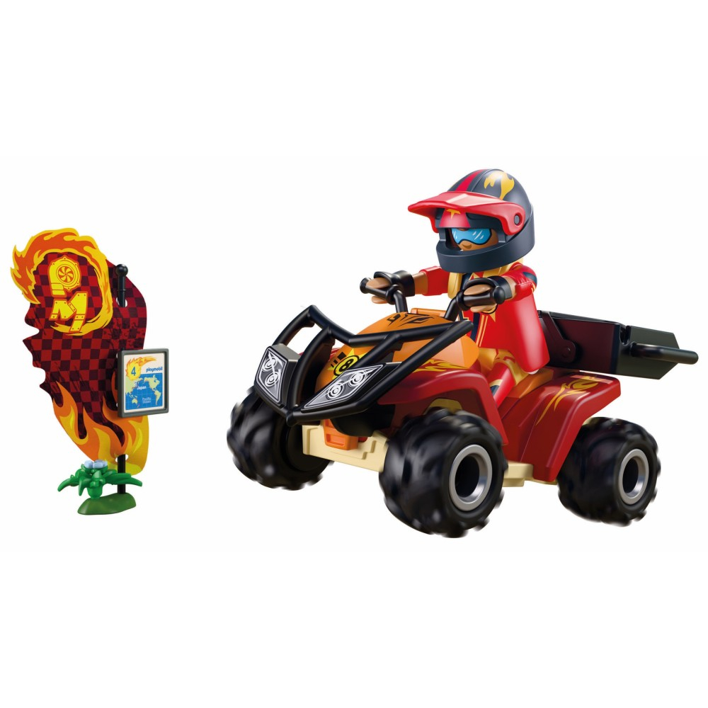 Playmobil - Cars Терренный квад 72064