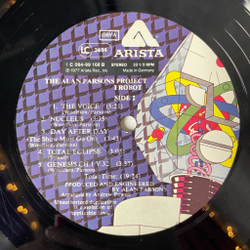 Винтажная виниловая пластинка LP The Alan Parsons Project I Robot (Germany 1977) Nucleus