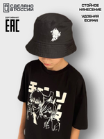 Панама с принтом аниме