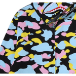 A Bathing Ape Bathing Ape Multi Camo Sweatshirts Cotton Long Sleeved Moderate No Fleece Lined Regular Edition Zip Closure 1m20 115 005 черный