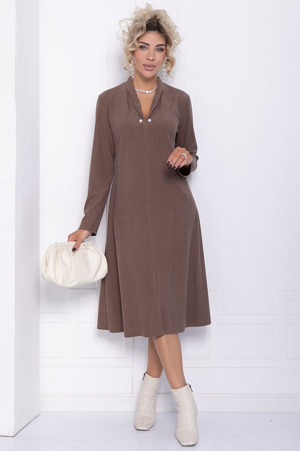 Платье Дарьяна НЬЮ (кофе) П12108 LT Collection