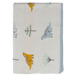 Плед 80х110 Tkano Tiny world Dinosauria world TK20-KIDS-TH0003