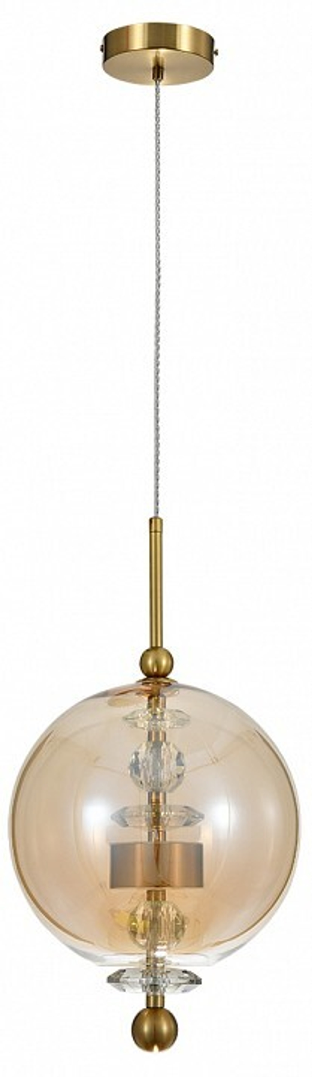 Подвесной светильник Indigo Illusione 11055/1P Amber