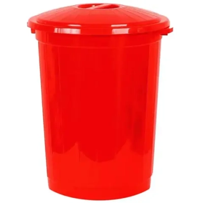 Бак 85л с крышкой (Красный)