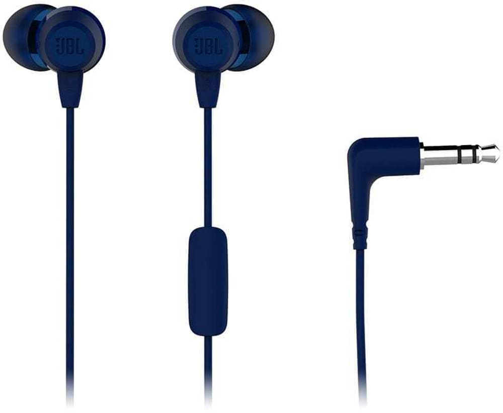 Наушники JBL C50HI BLUE, внутриканальные