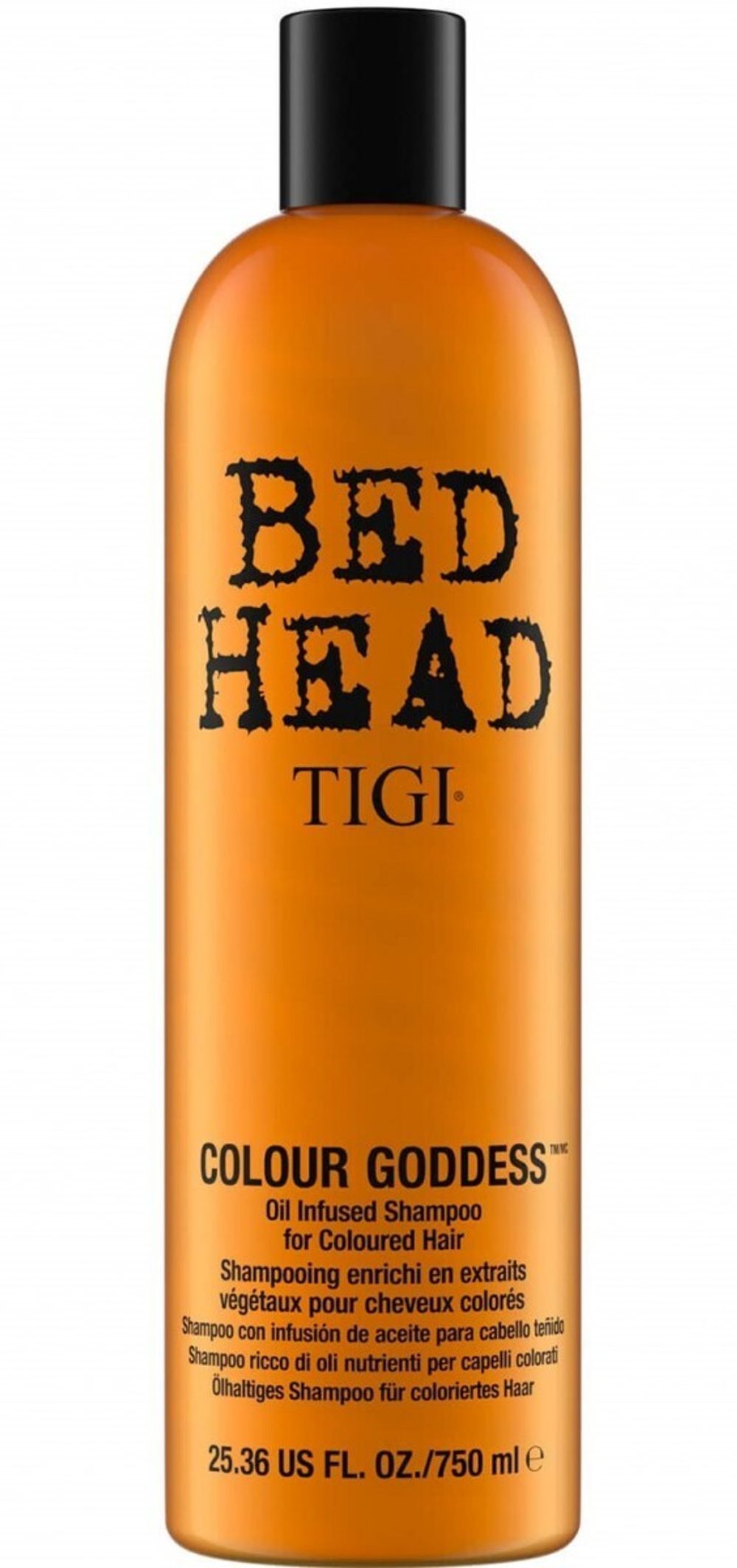 Шампунь для окрашенных волос Tigi Bed Head Colour Goddess Oil infused Shampoo 750 мл