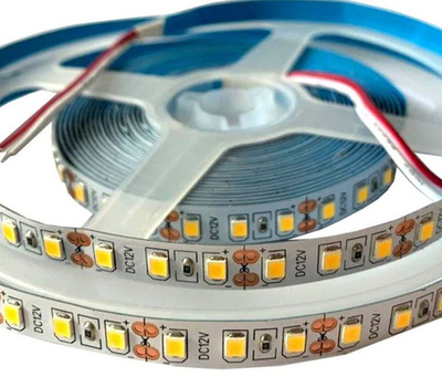 Светодиодная лента SMD2835/120, 12V, 12W, IP20, 4000К, Дневная белая