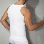 Хлопковая мужская майка Doreanse Cotton Basic (Размер: XXL) (Цвет: черный)